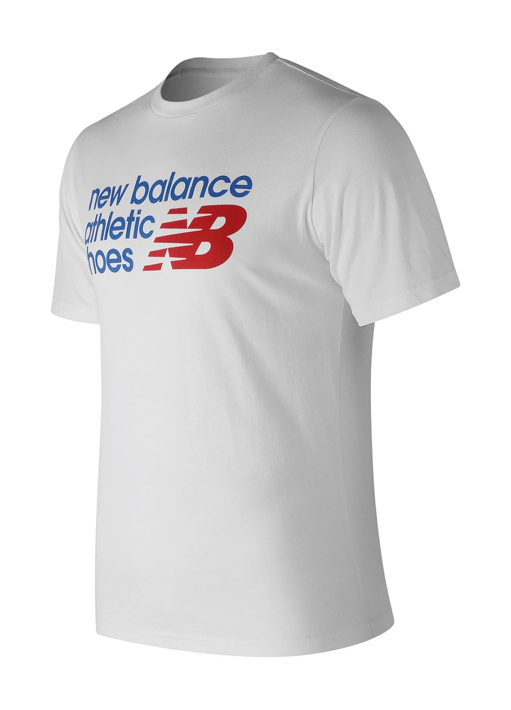 Біла футболка з коротким рукавом New Balance