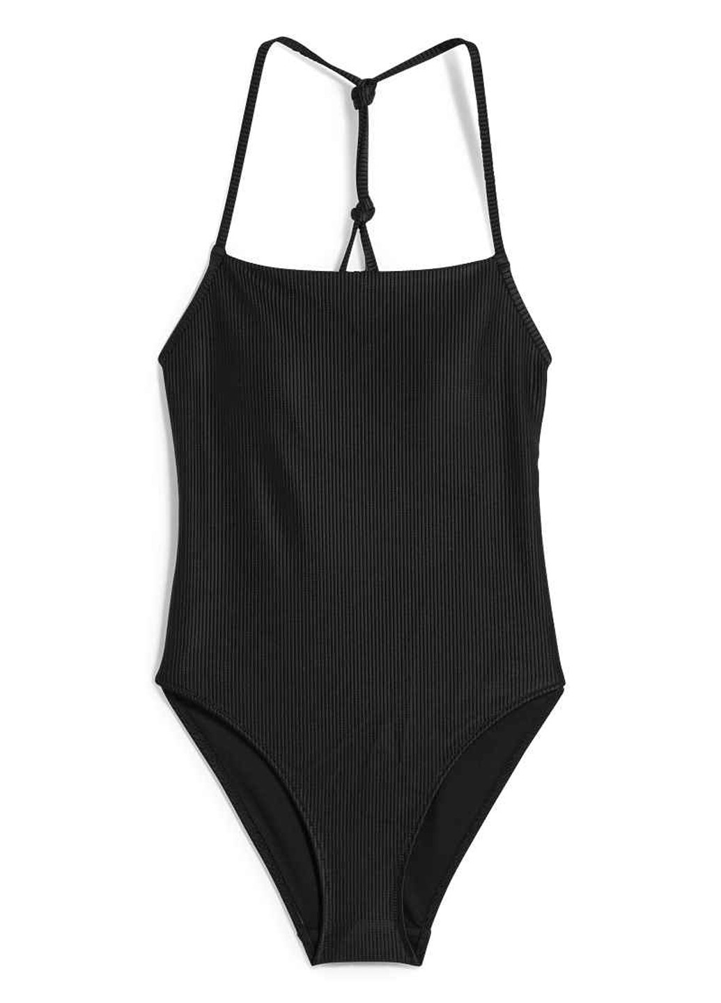 Чорний демісезонний купальник майо, суцільний C&A