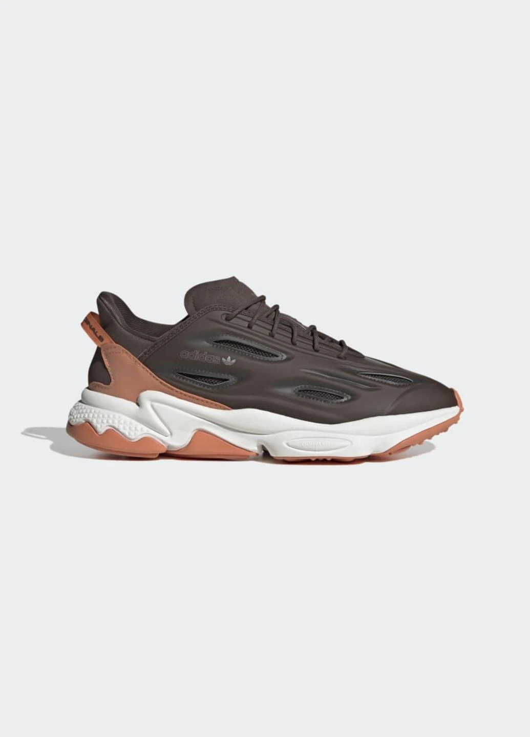 Коричневі кросівки hq8815 демісезон adidas Ozweego Celox