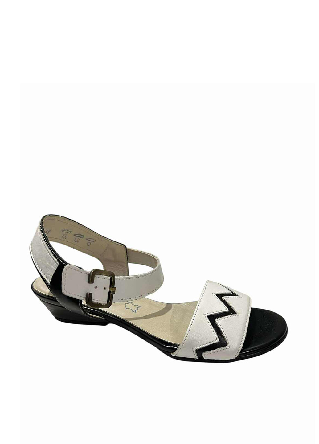 Белые босоножки Alpina с ремешком