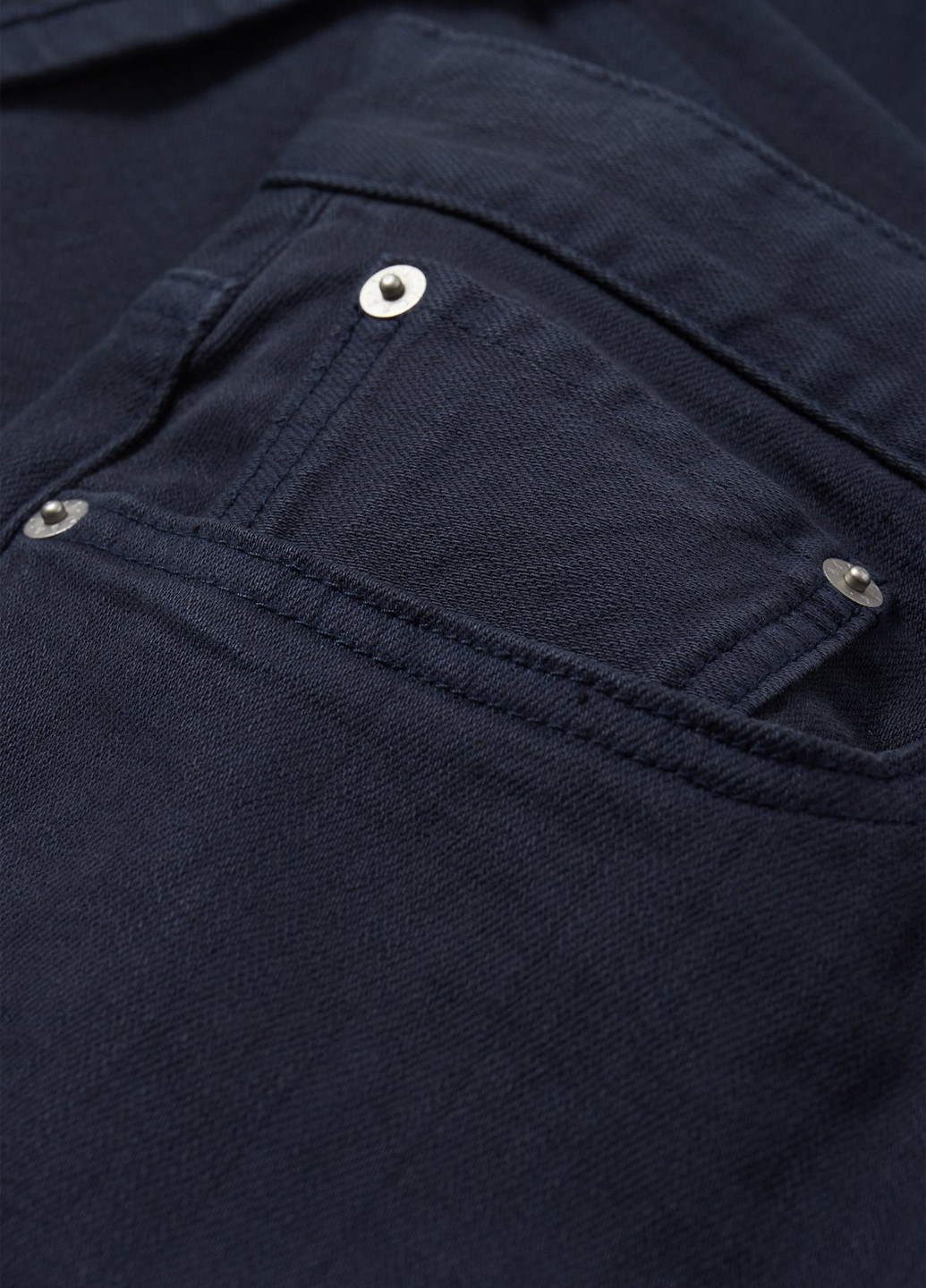 Темно-синие демисезонные зауженные джинсы C&A