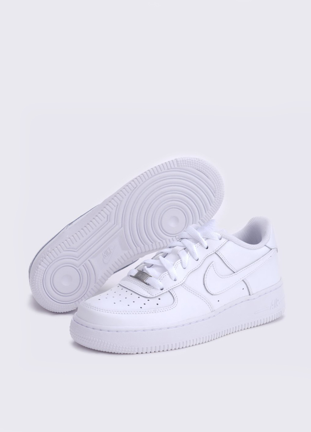 Білі кеди Nike Boys' Air Force 1 (Gs) Shoe