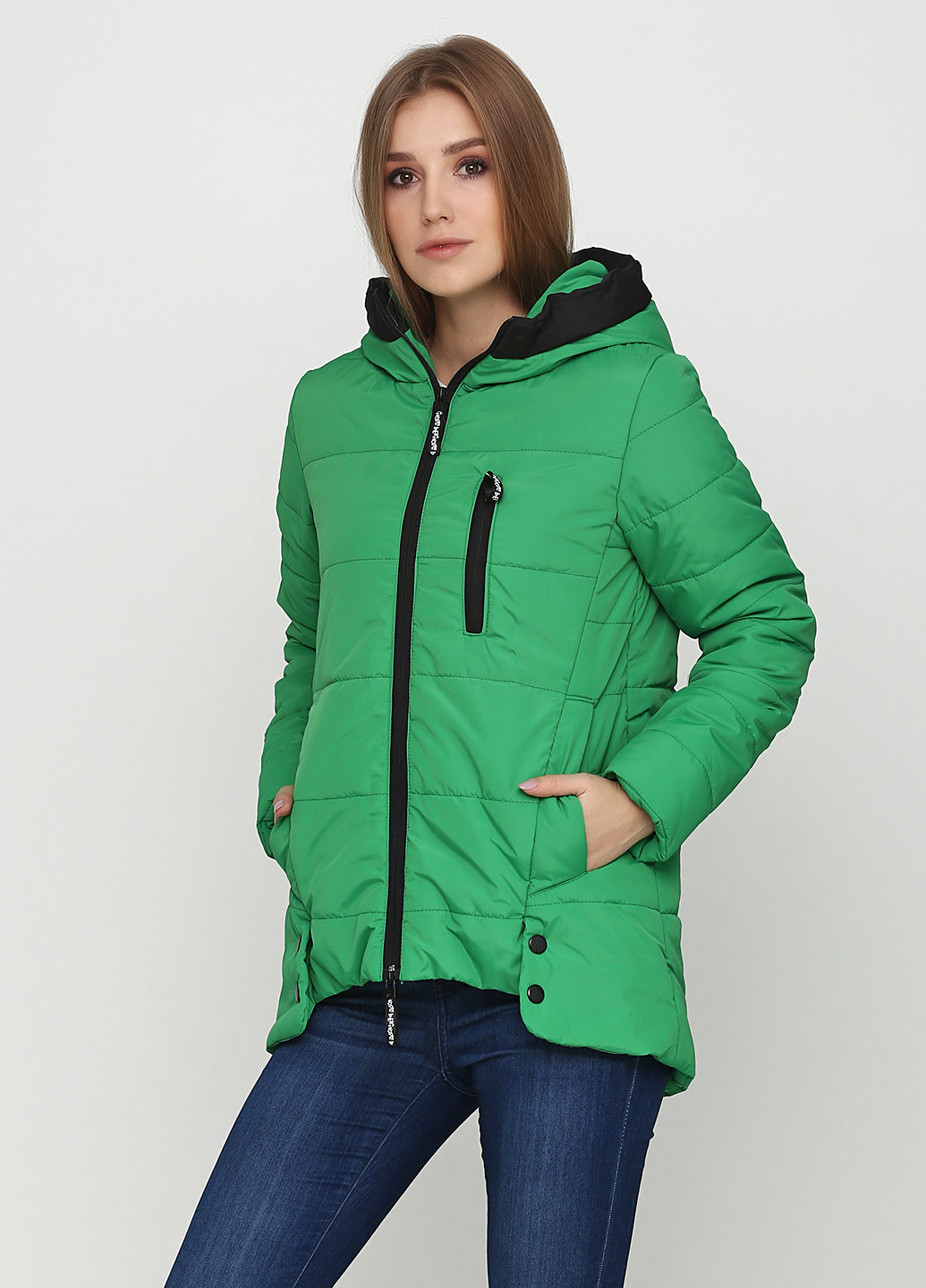 Зелена демісезонна куртка Ellis