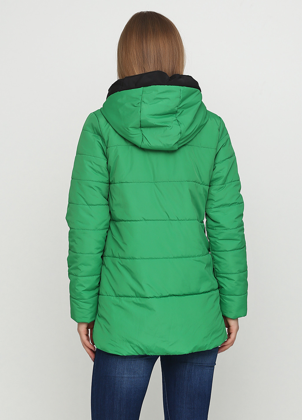 Зеленая демисезонная куртка Ellis