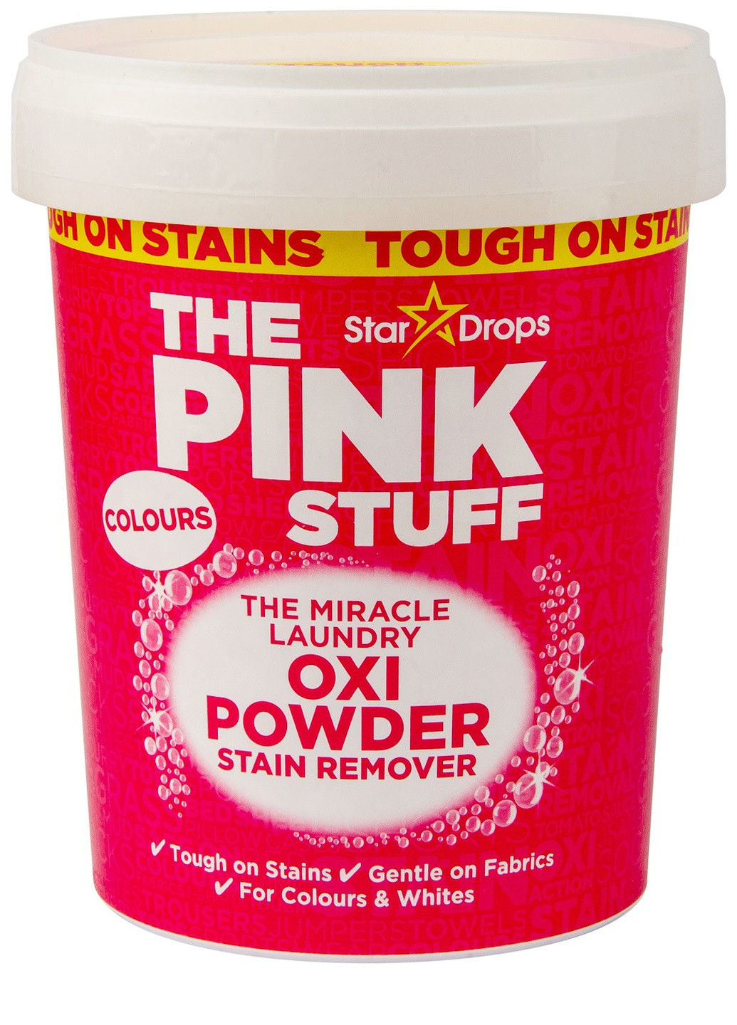 Плямовивідник Oxi Powder Stain Remover Colour 1 кг The Pink Stuff (252126669)