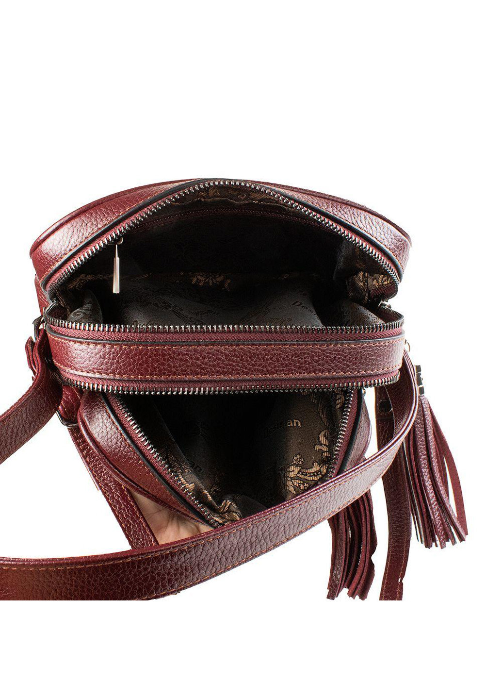Женская кожаная сумка 22х17х8 см Desisan (205132653)