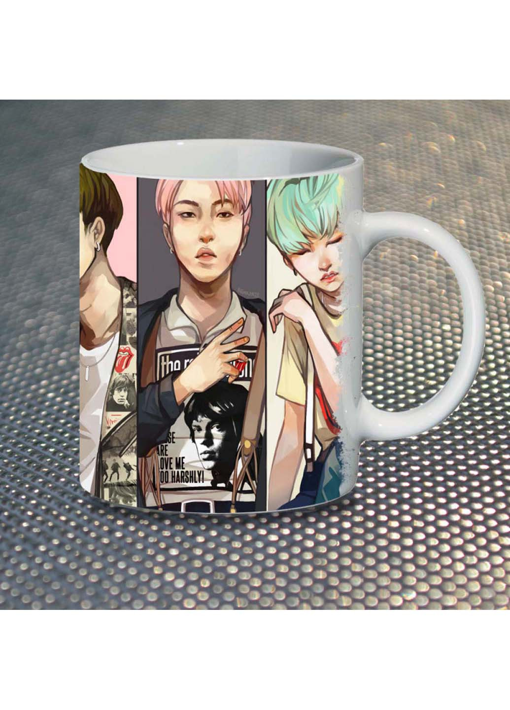 Чашка Fan Girl Группа BTS Bangtan Boys БТС 330 мл (254914676)