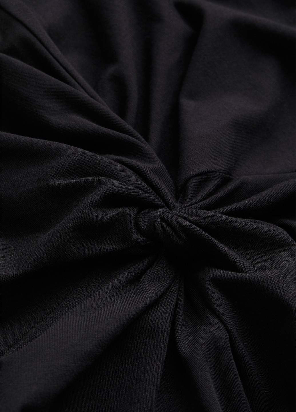 Чорна кежуал сукня для вагітних силуетна H&M однотонна