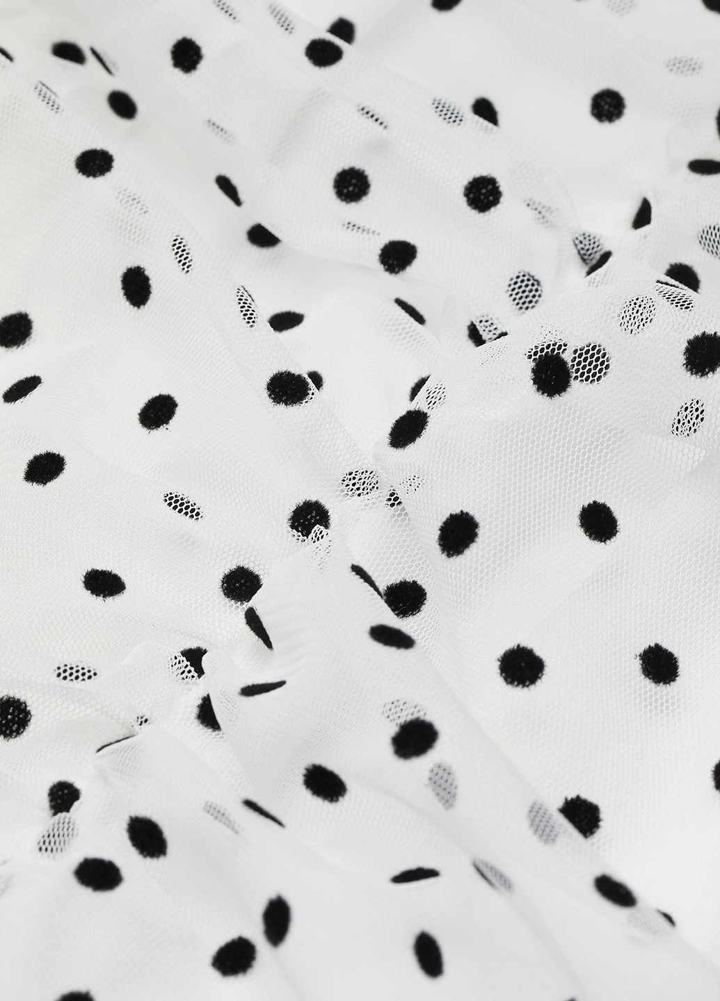 Білий кежуал сукня H&M в горошок