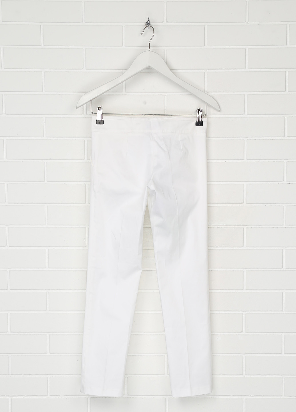 Белые кэжуал демисезонные брюки John Richmond