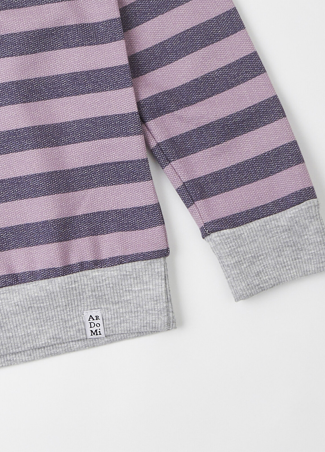 ArDoMi світшот смужка комбінований кежуал тринитка, бавовна