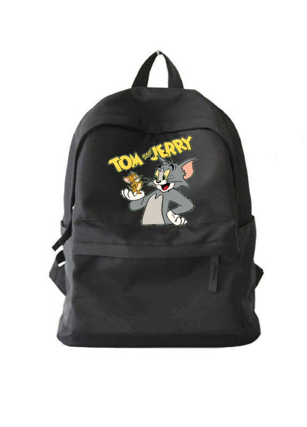 Рюкзак городской черный том и джери ( Tom & Jerry) No Brand (255411939)