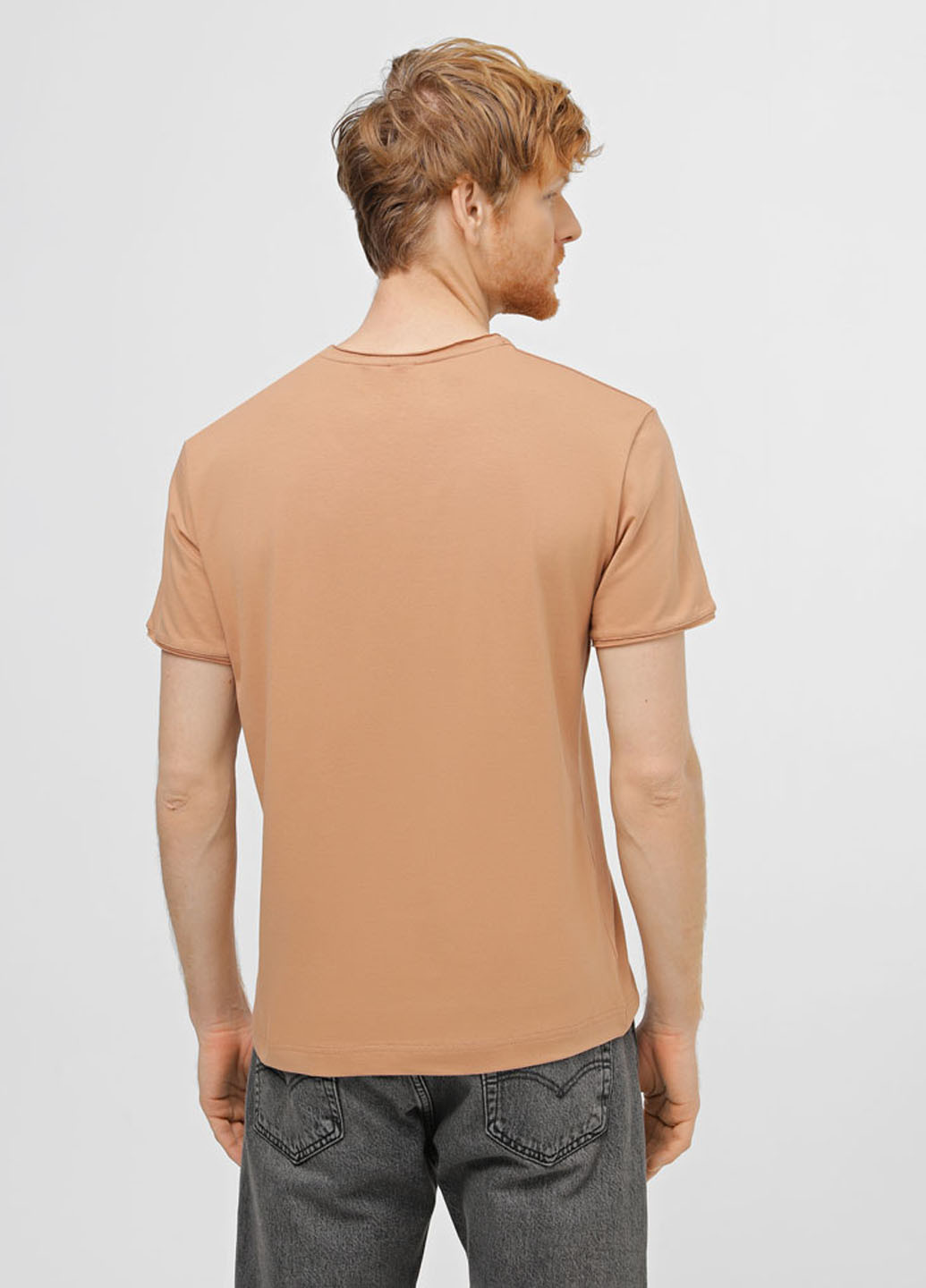Світло-коричнева футболка Promin