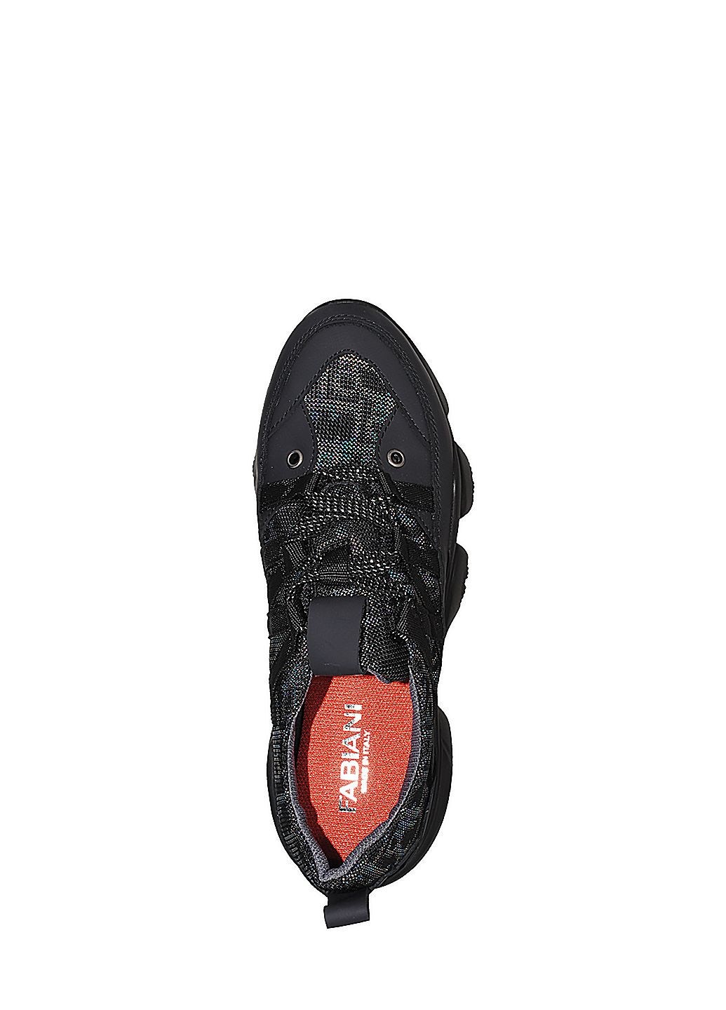 Чорні осінні кросівки r20-32167 чорний Fabiani