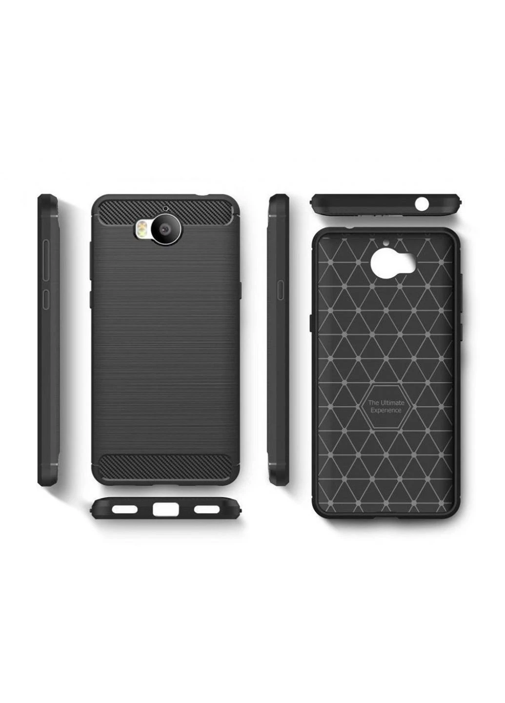 Чохол для мобільного телефону (смартфону) для Huawei Y5 2017 Carbon Fiber (Black) Laudtec (LT-HY52017B) BeCover (201491870)