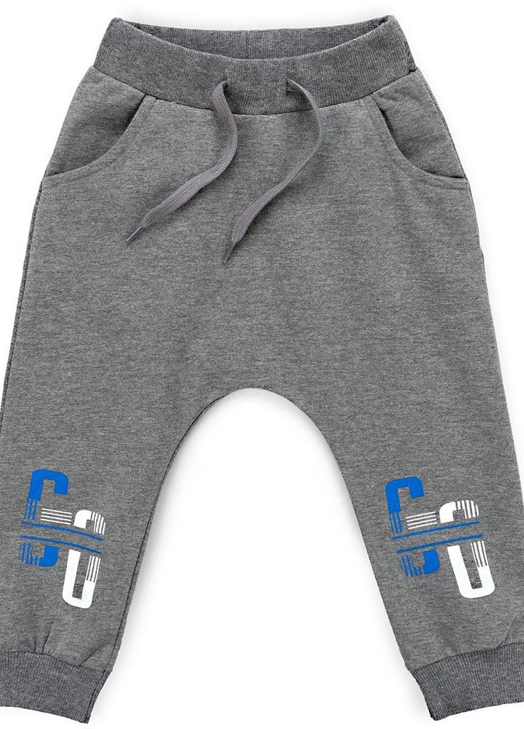 Сірий демісезонний костюм десткий "new york" (11495-92b-gray) Breeze