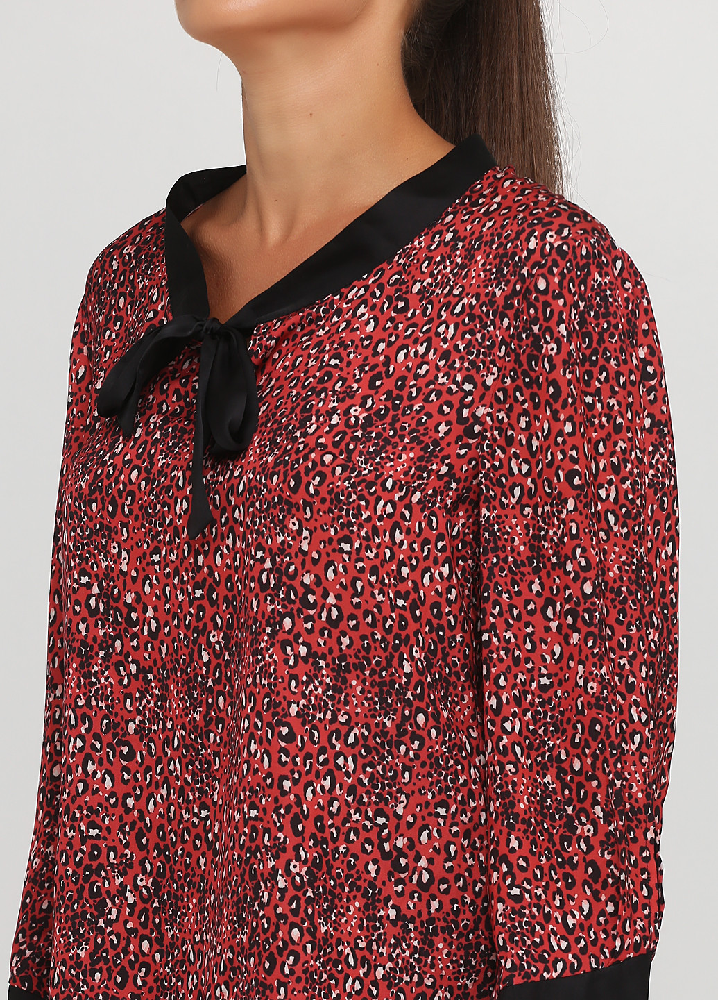 Красная демисезонная блуза La Mode Est Avous