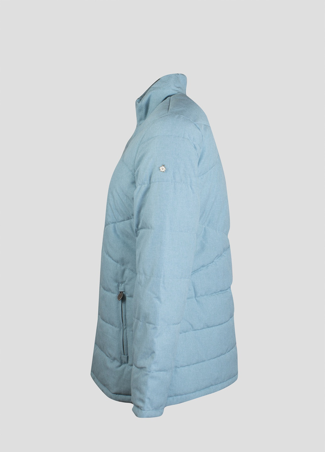 Мятная зимняя куртка myMO