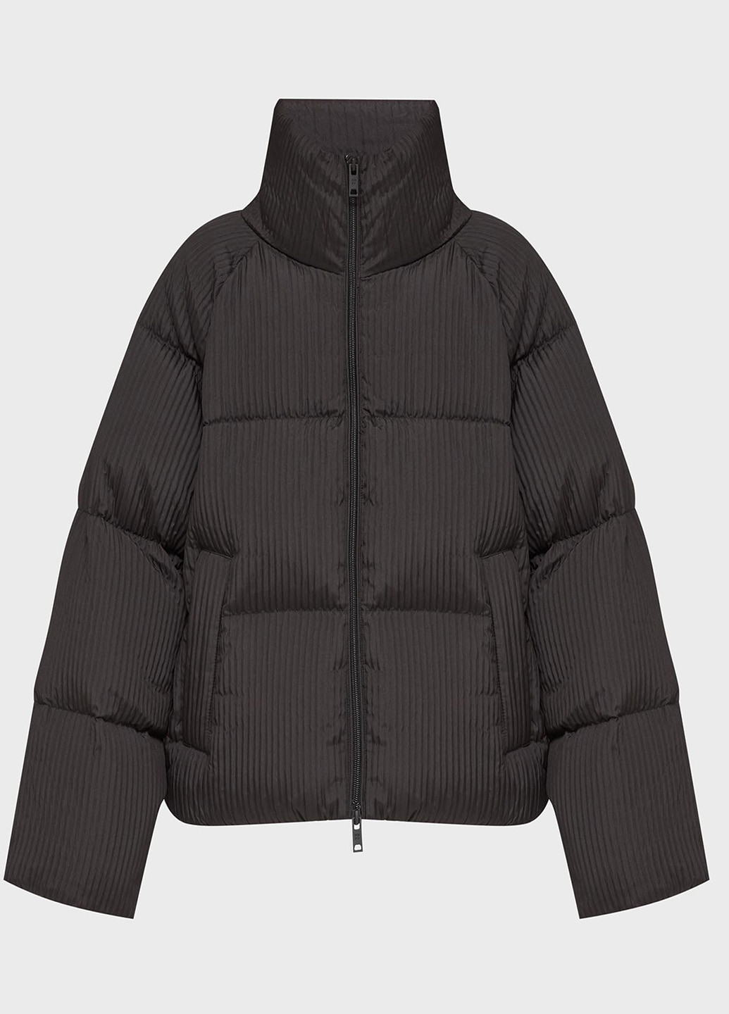 Черная зимняя пуховик PRPY