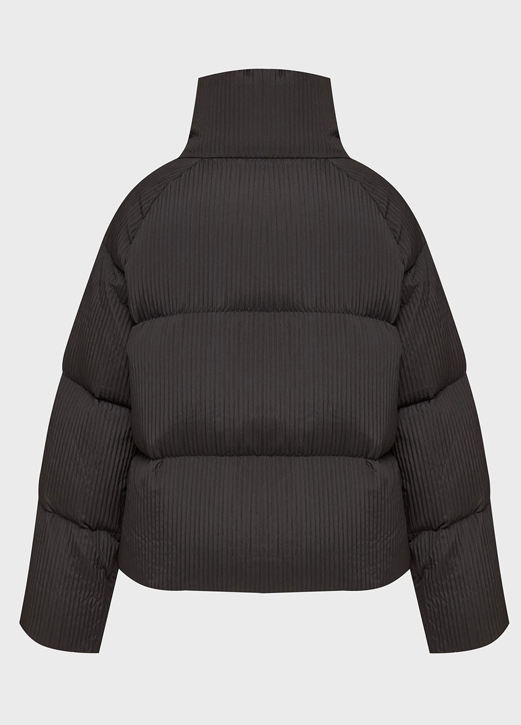 Черная зимняя пуховик PRPY