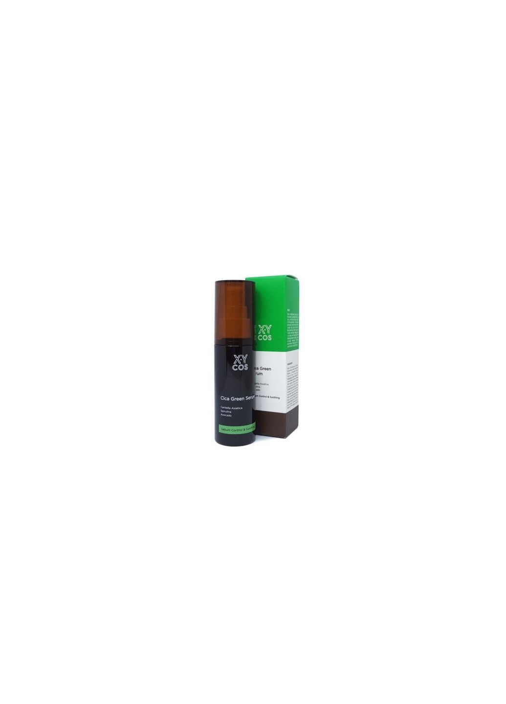 Сыворотка для жирной кожи с экстрактом центеллы Cica Green Serum, 50 мл XYCOS (251135846)