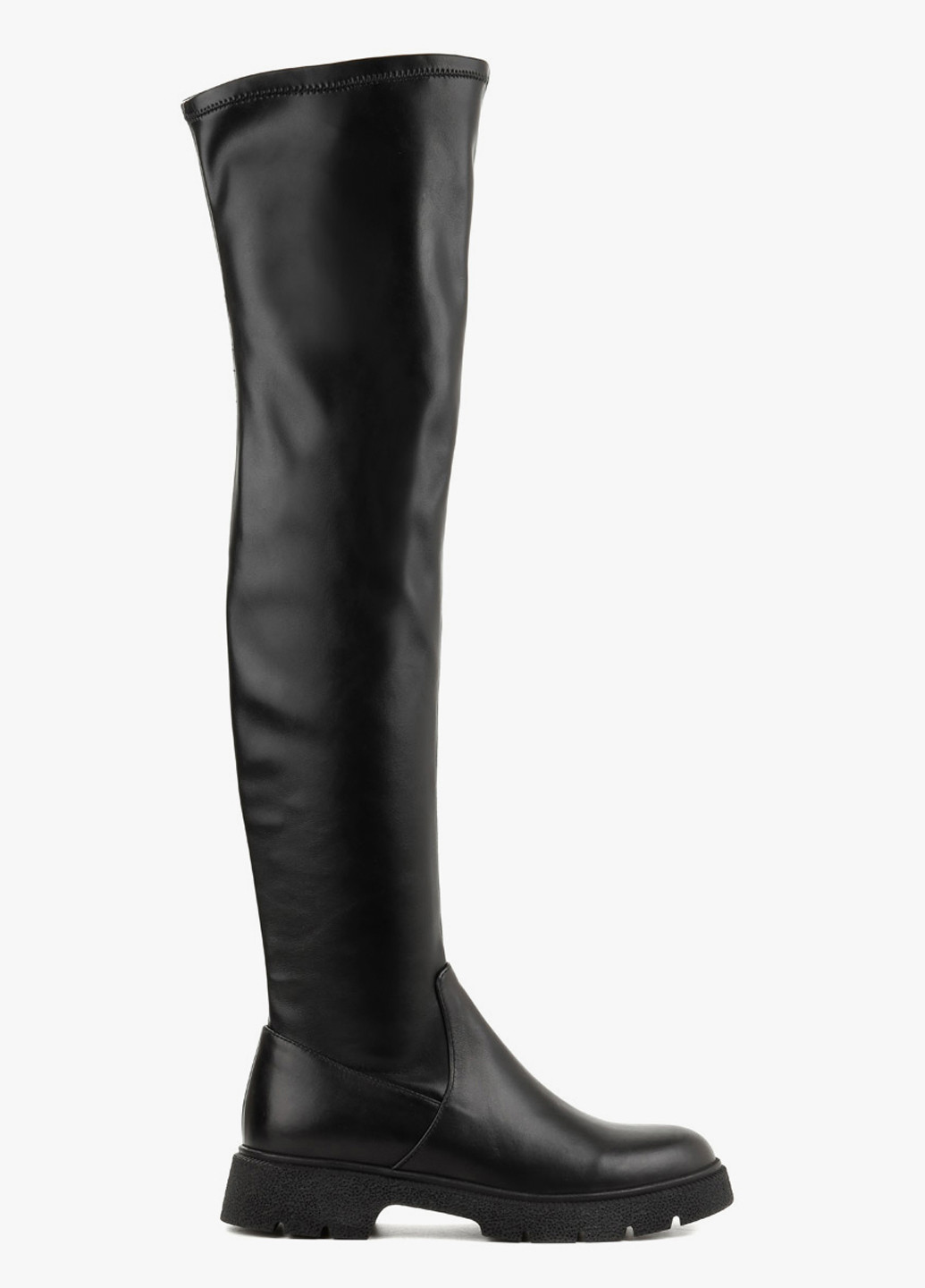 Черные осенние ботфорты Le'BERDES