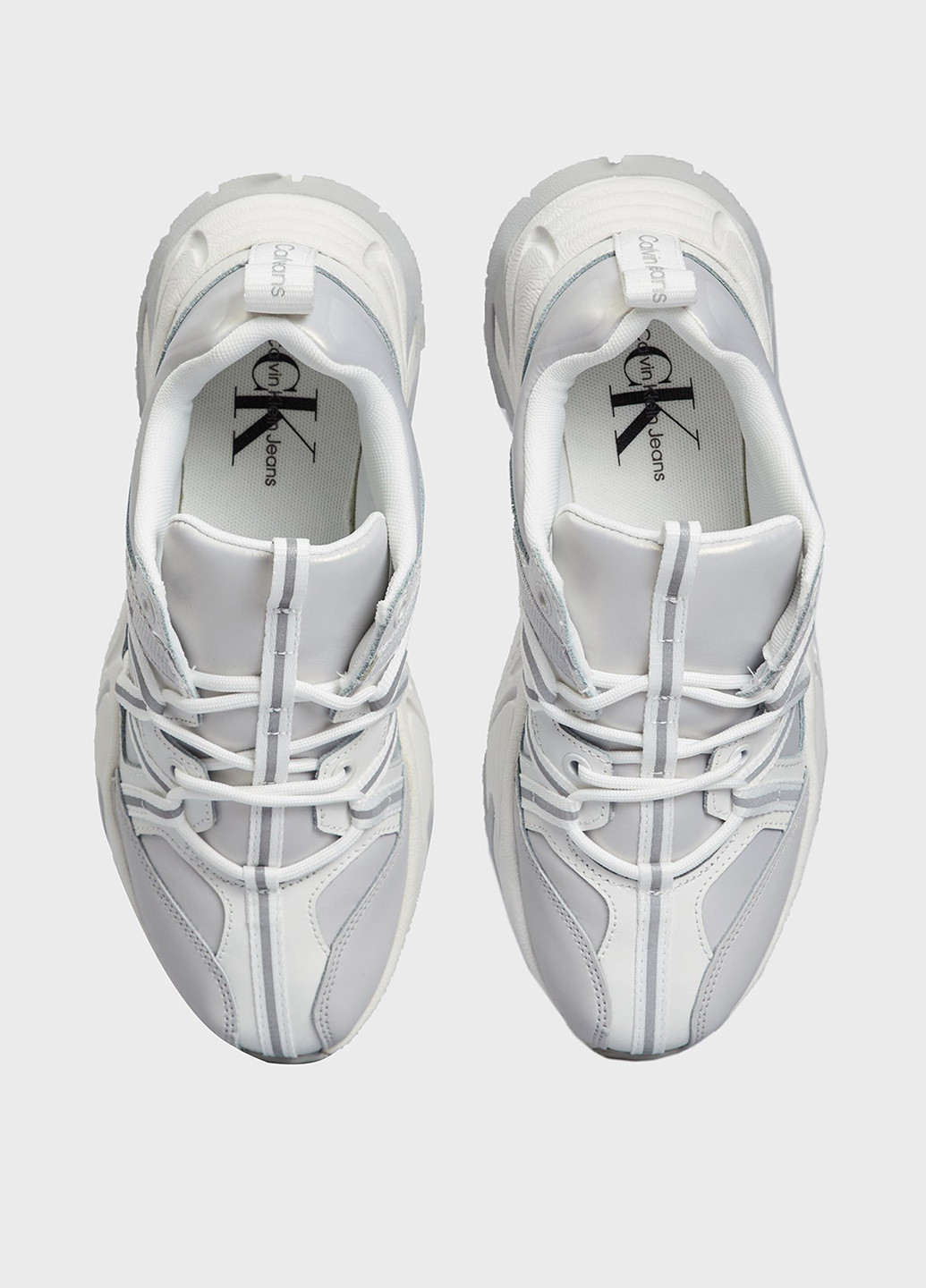 Кроссовки Calvin Klein Jeans белые всесезоны (328199994)