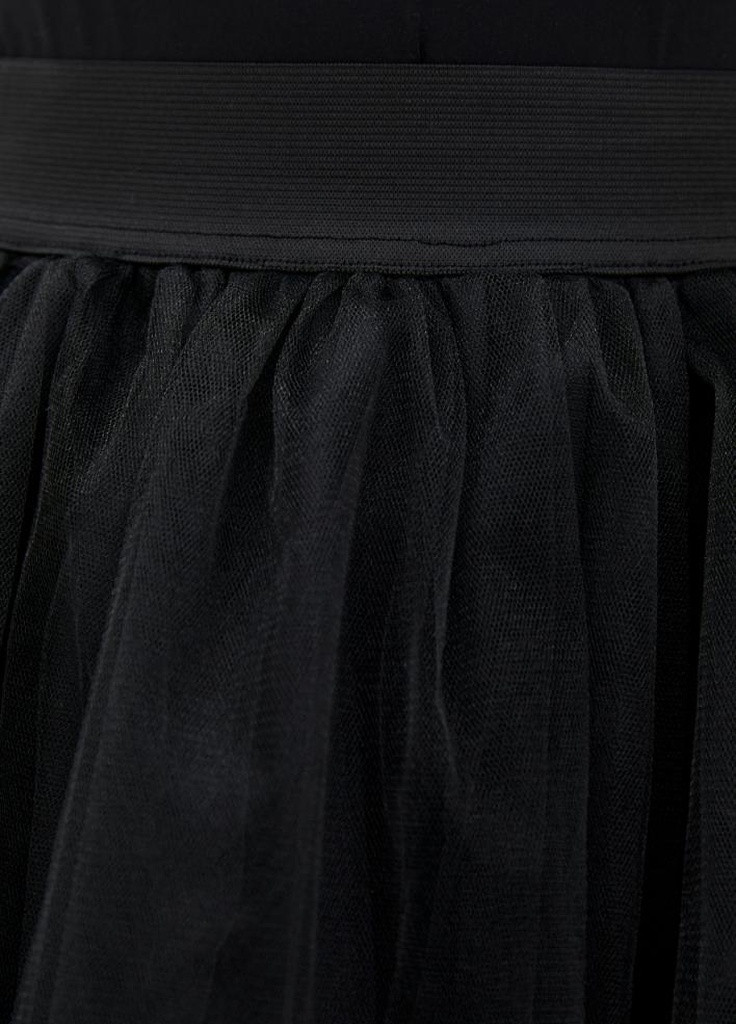 Черная однотонная юбка Podium