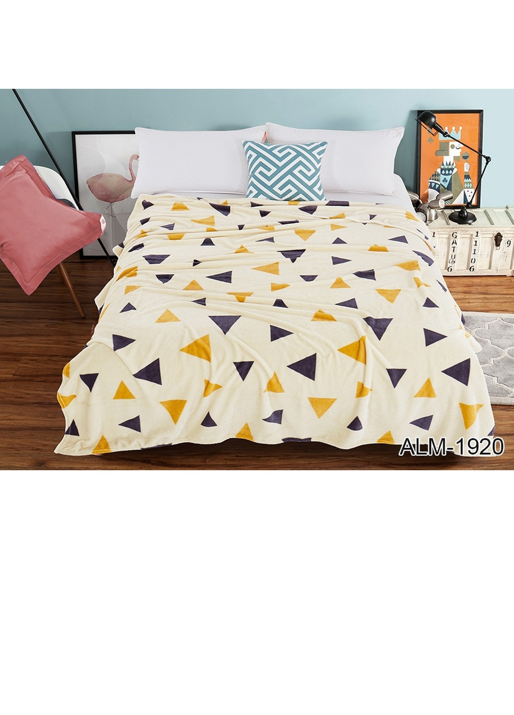 Плед микрофибра 160х220 см ТМ TAG (252154985)