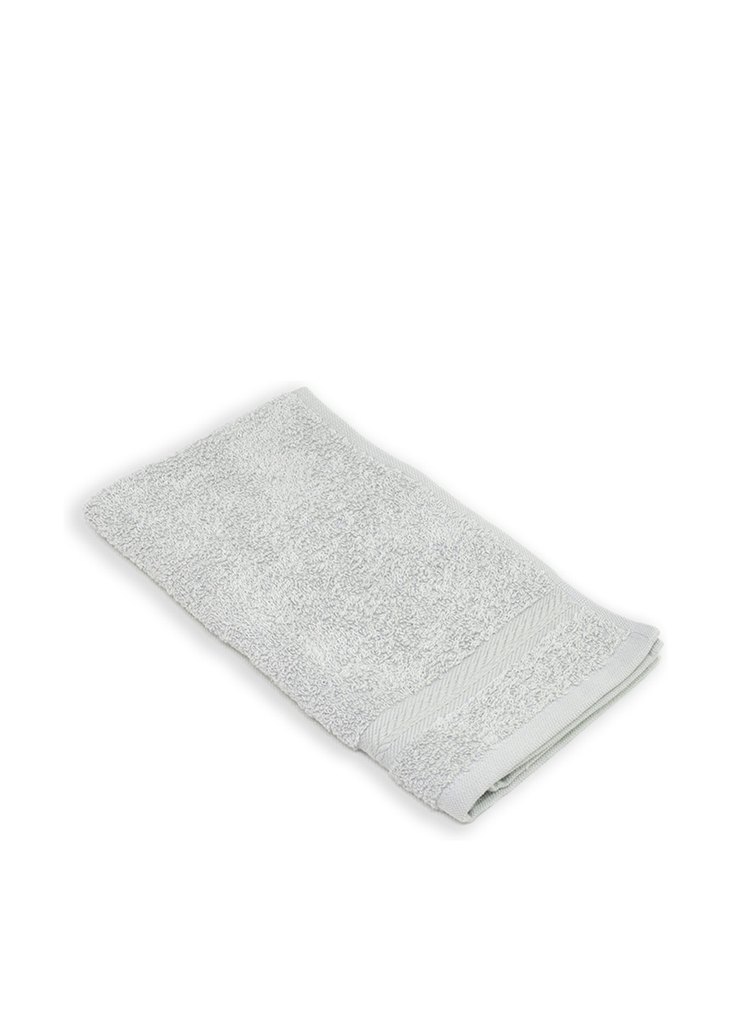 No Brand полотенце, 30х50 см однотонный светло-серый производство - Турция