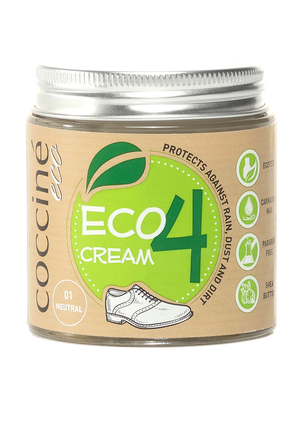 Крем для взуття  ECO CREAM Coccine безбарвний