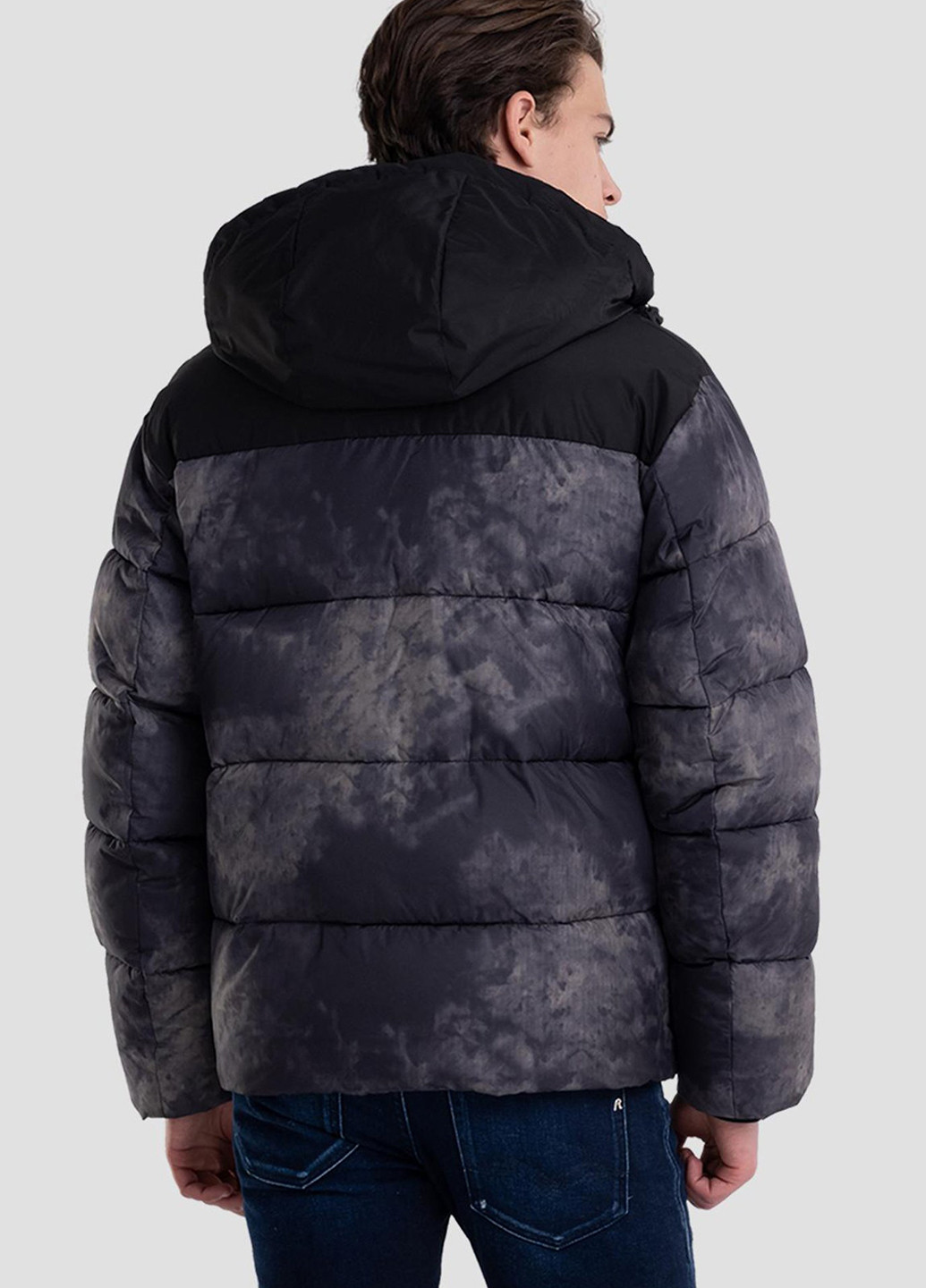 Темно-серая зимняя куртка Replay