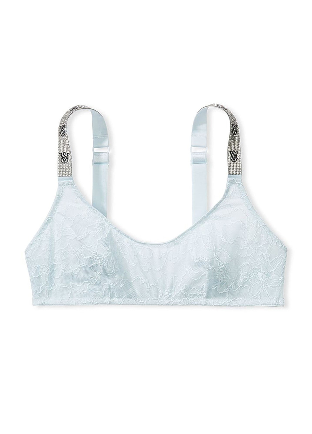 Светло-голубой демисезонный комплект (бюстгальтер, трусики) Victoria's Secret