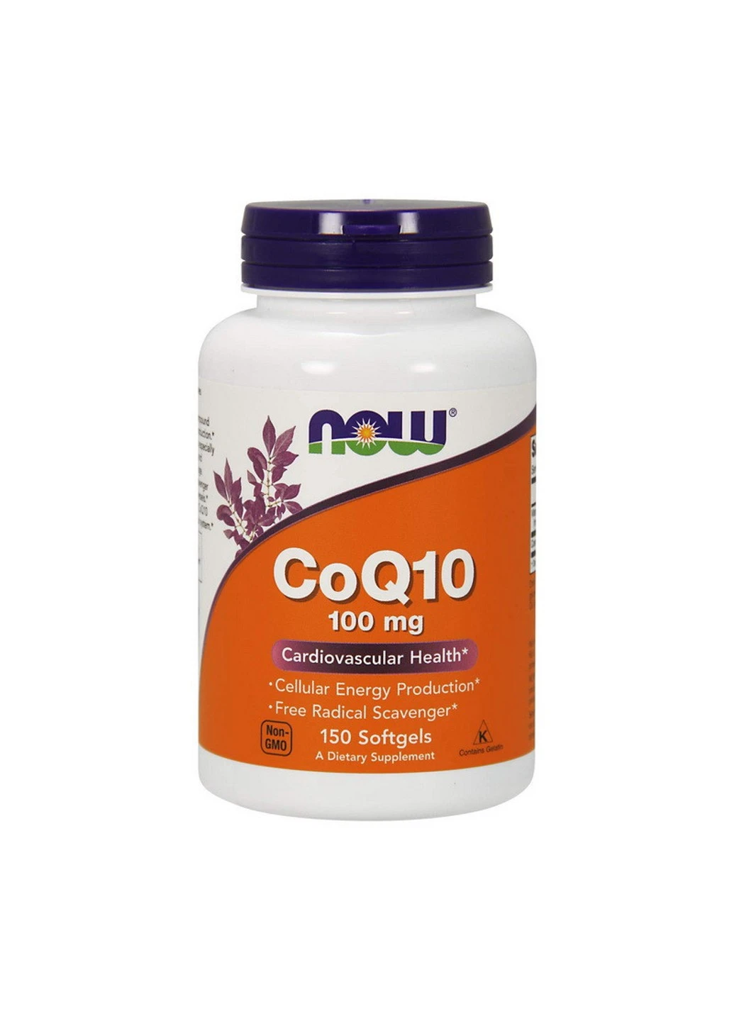 Коензим Q10 CoQ10 100 mg (150 капс) нау фудс Now Foods (255408000)