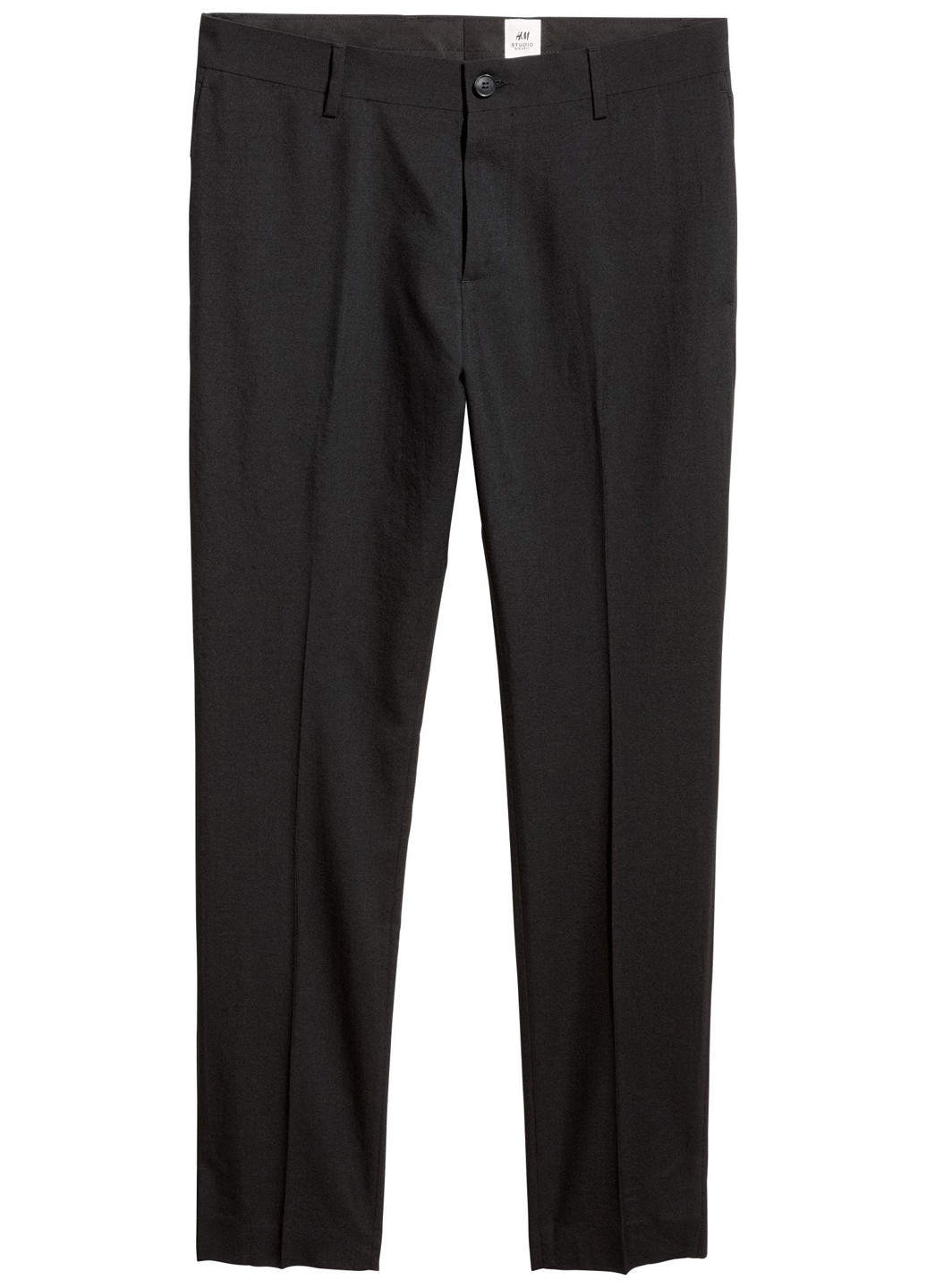 Черные кэжуал демисезонные классические брюки H&M Studio