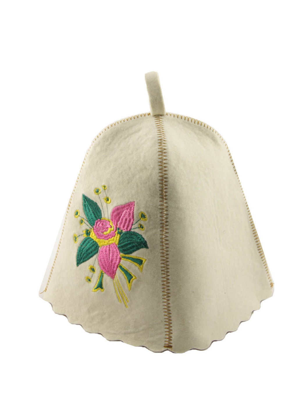 Банная шапка "Цветок" Luxyart (189142723)