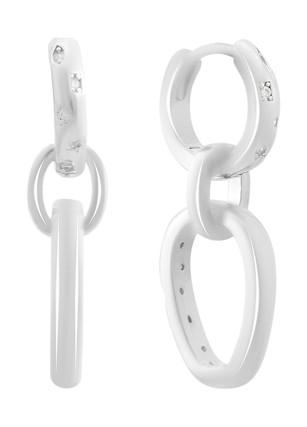 Серьги Silver Flame (354214701)