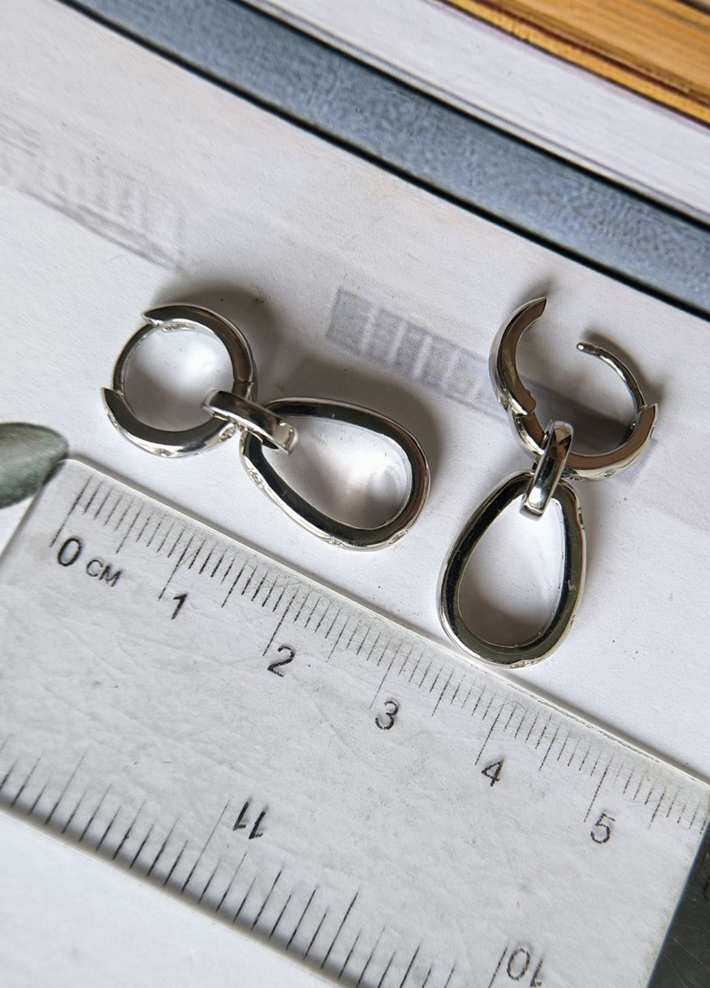 Серьги Silver Flame (354214701)