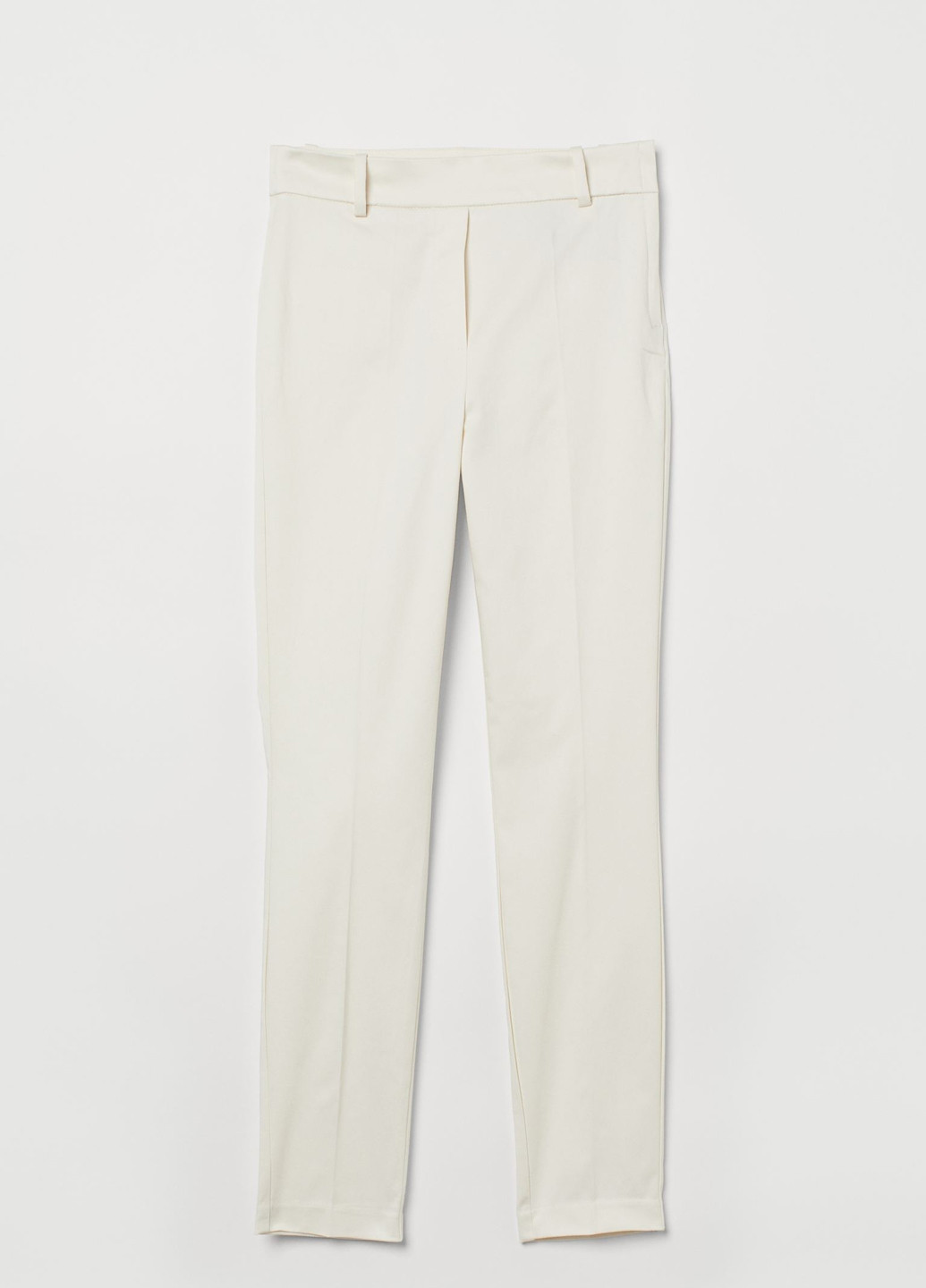 Молочные кэжуал летние классические брюки H&M