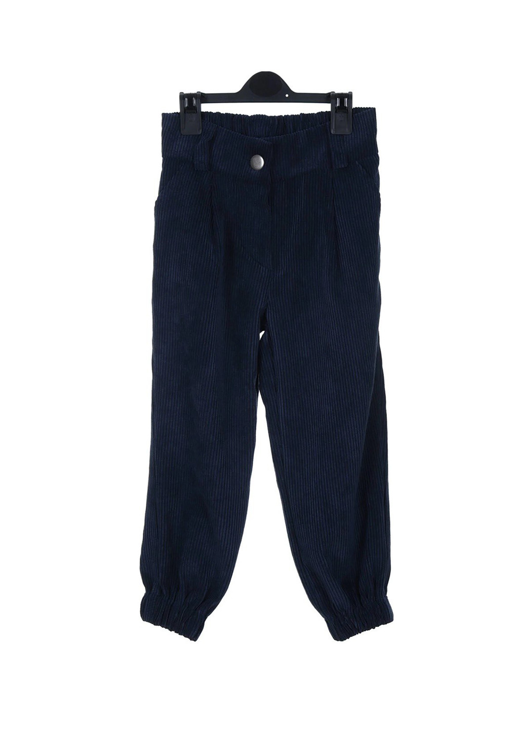 Темно-синие кэжуал демисезонные зауженные брюки Dana