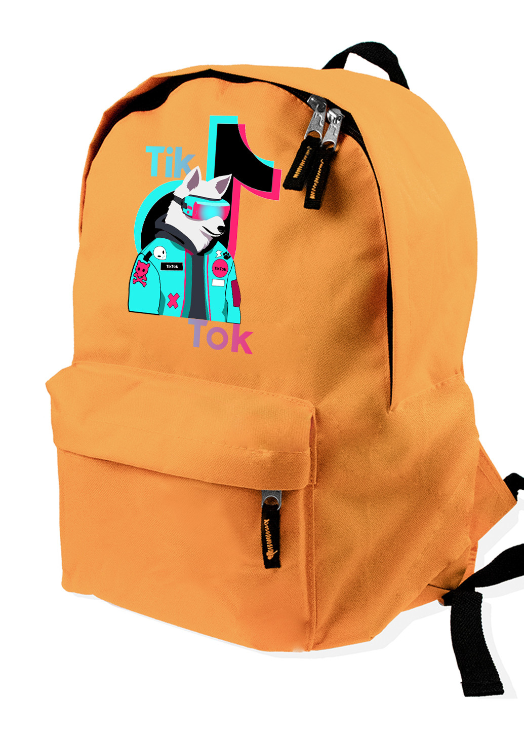Детский рюкзак Вовк Тік Тік (Wolf TikTok) (9263-1645) MobiPrint (217075144)