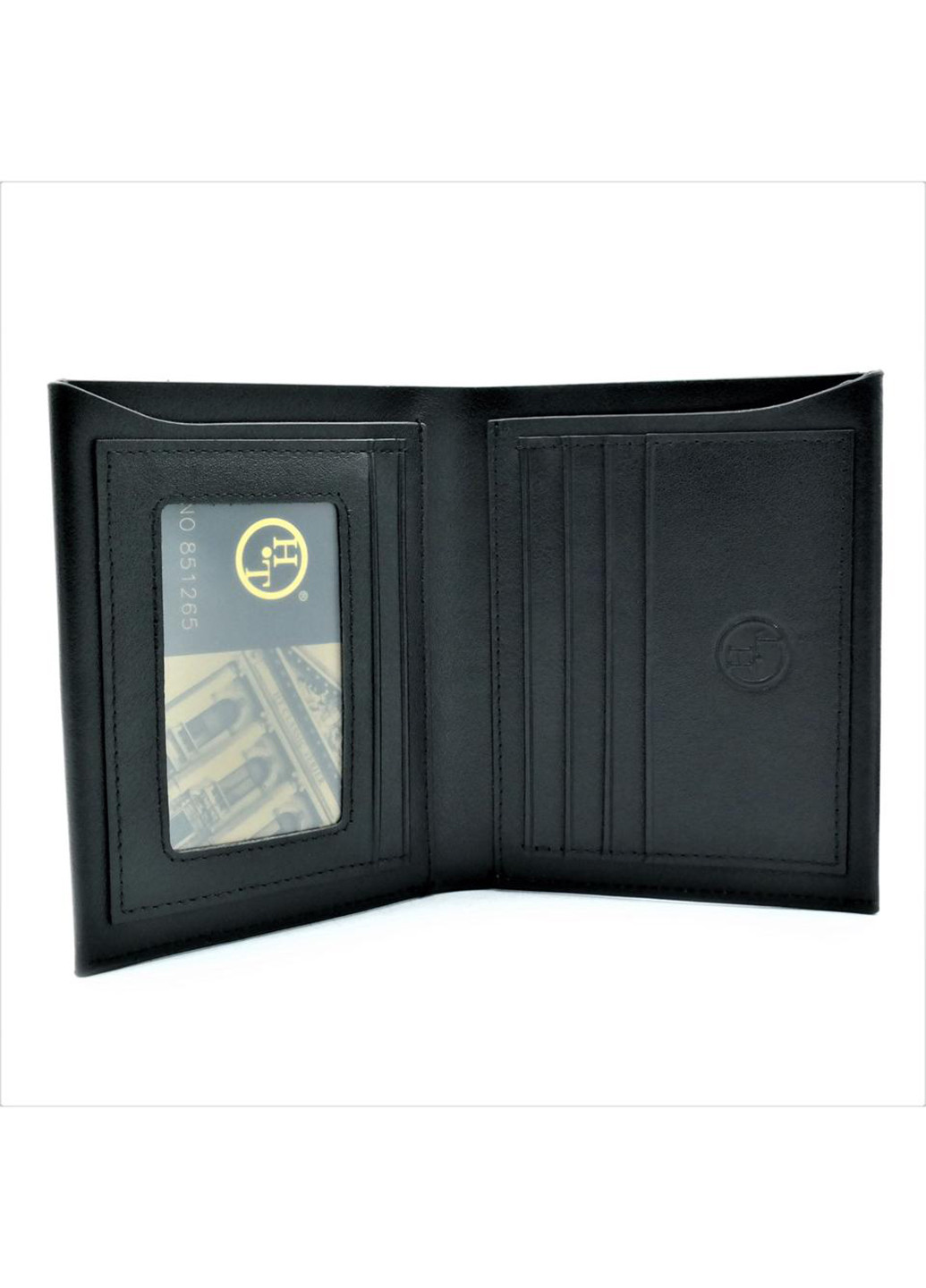 Мужской кожаный кошелек 12,5х6х2 см H.T.Leather (255710304)