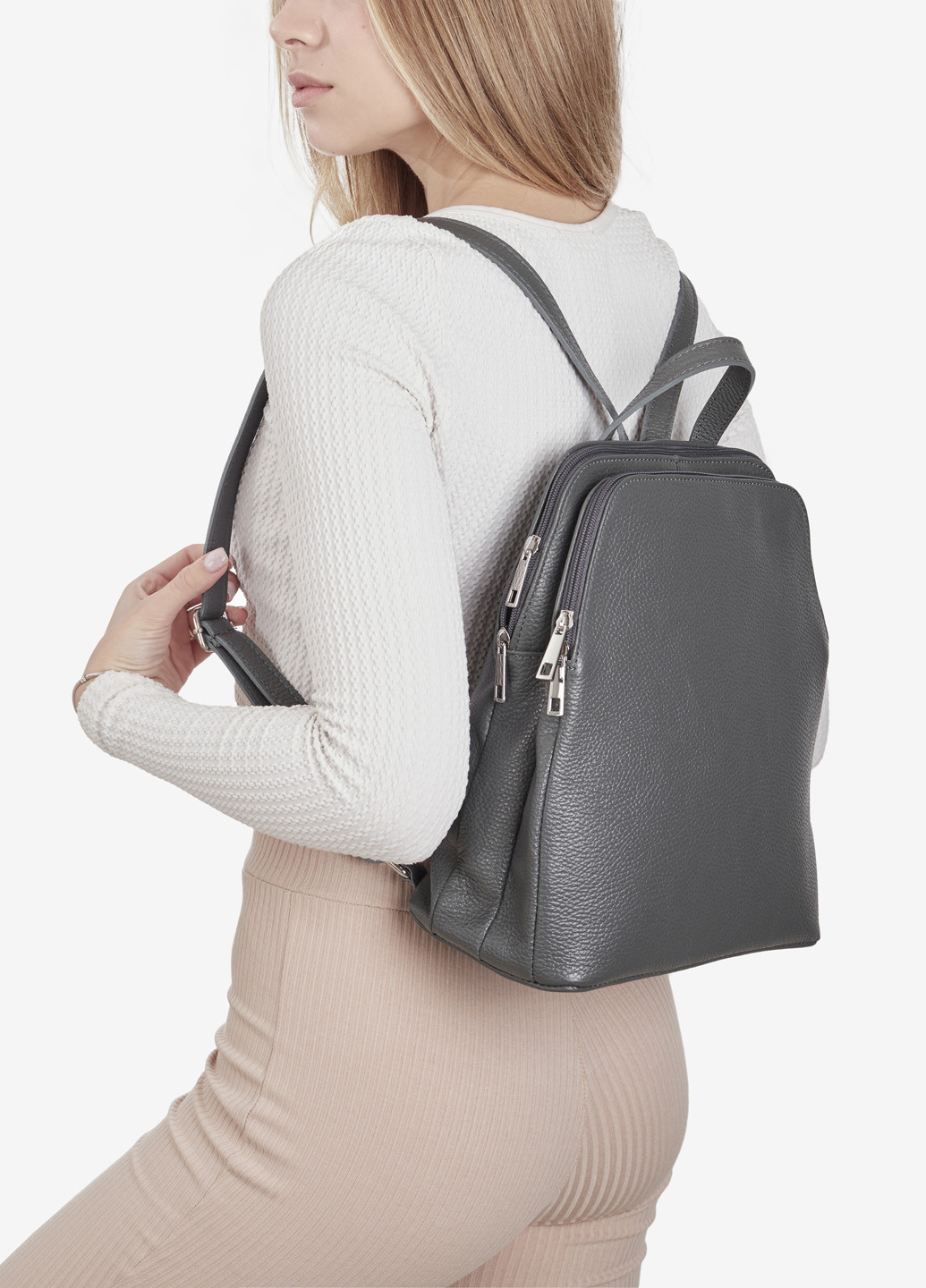 Рюкзак женский кожаный Backpack Regina Notte (254459744)