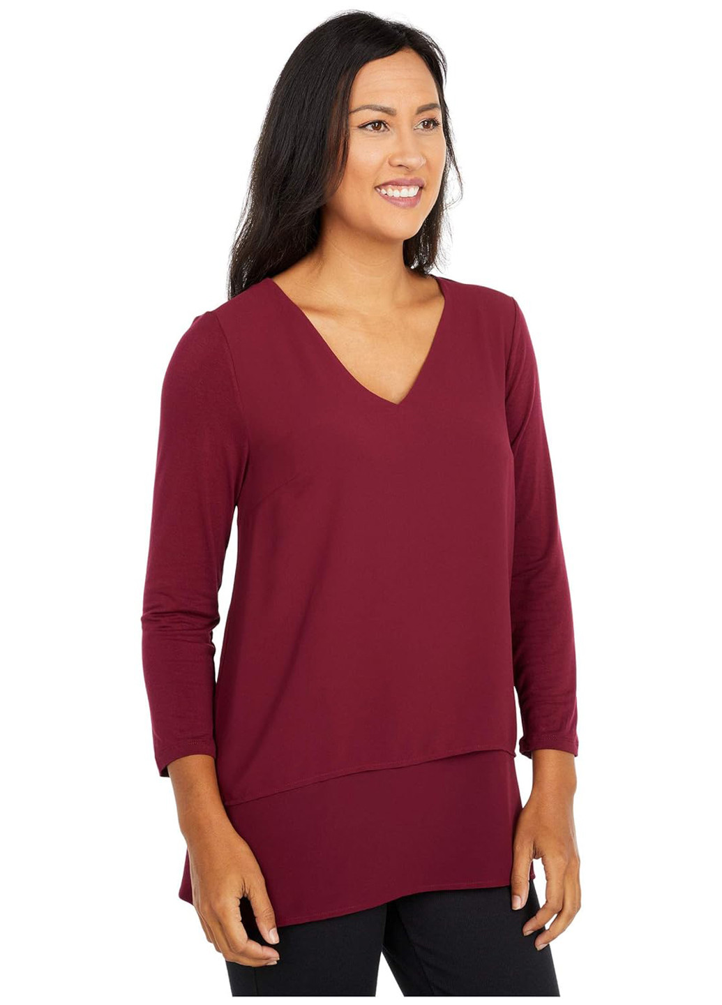 Бордова блуза Michael Kors