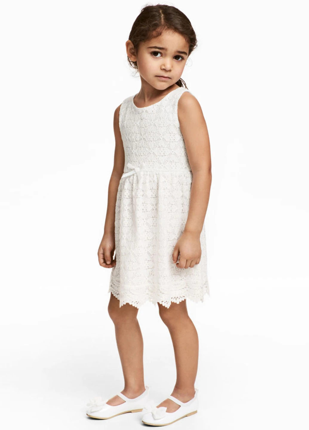 Белое платье H&M (165185458)