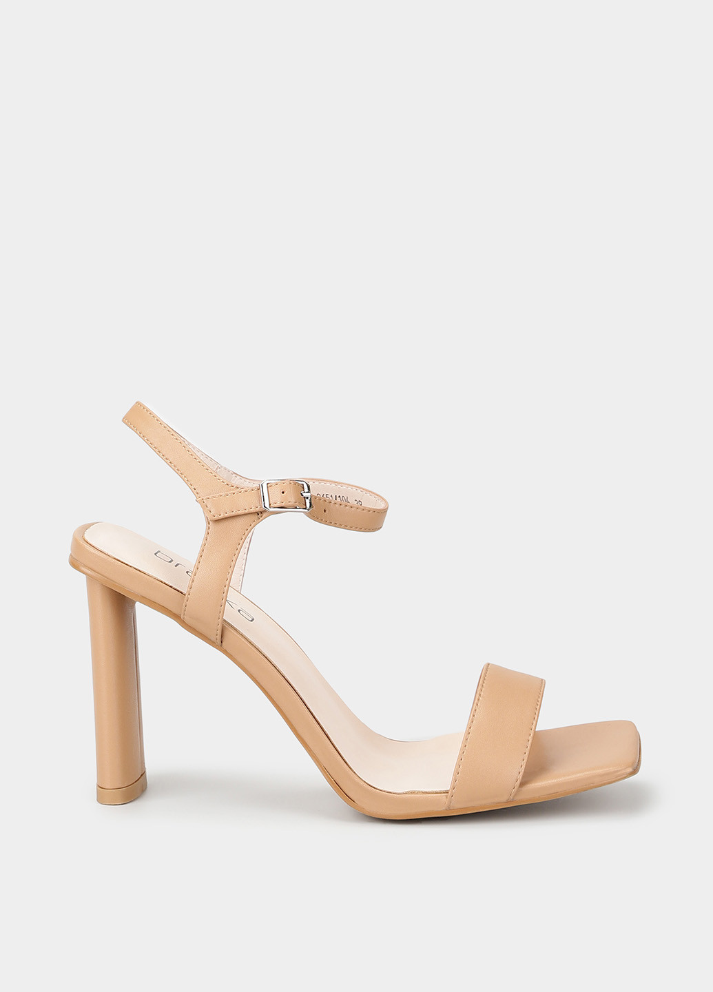 Светло-коричневые босоножки Braska с ремешком