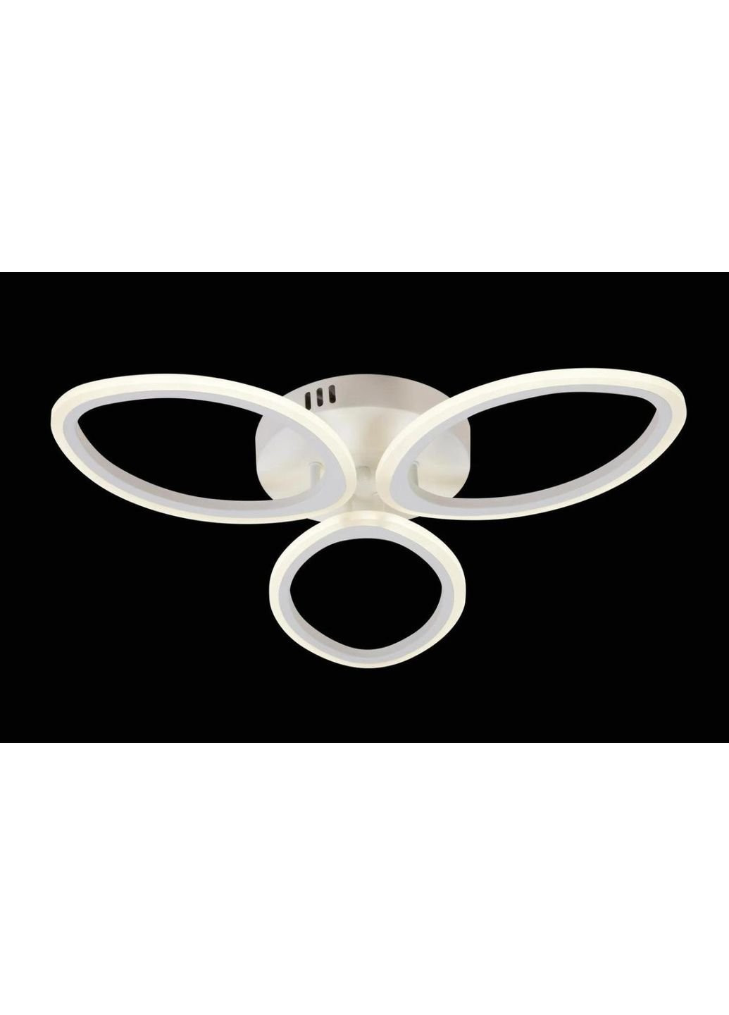 Люстра потолочная LED с пультом A2404/3-wh Белый 9х53х53 см. Sunnysky (253628039)