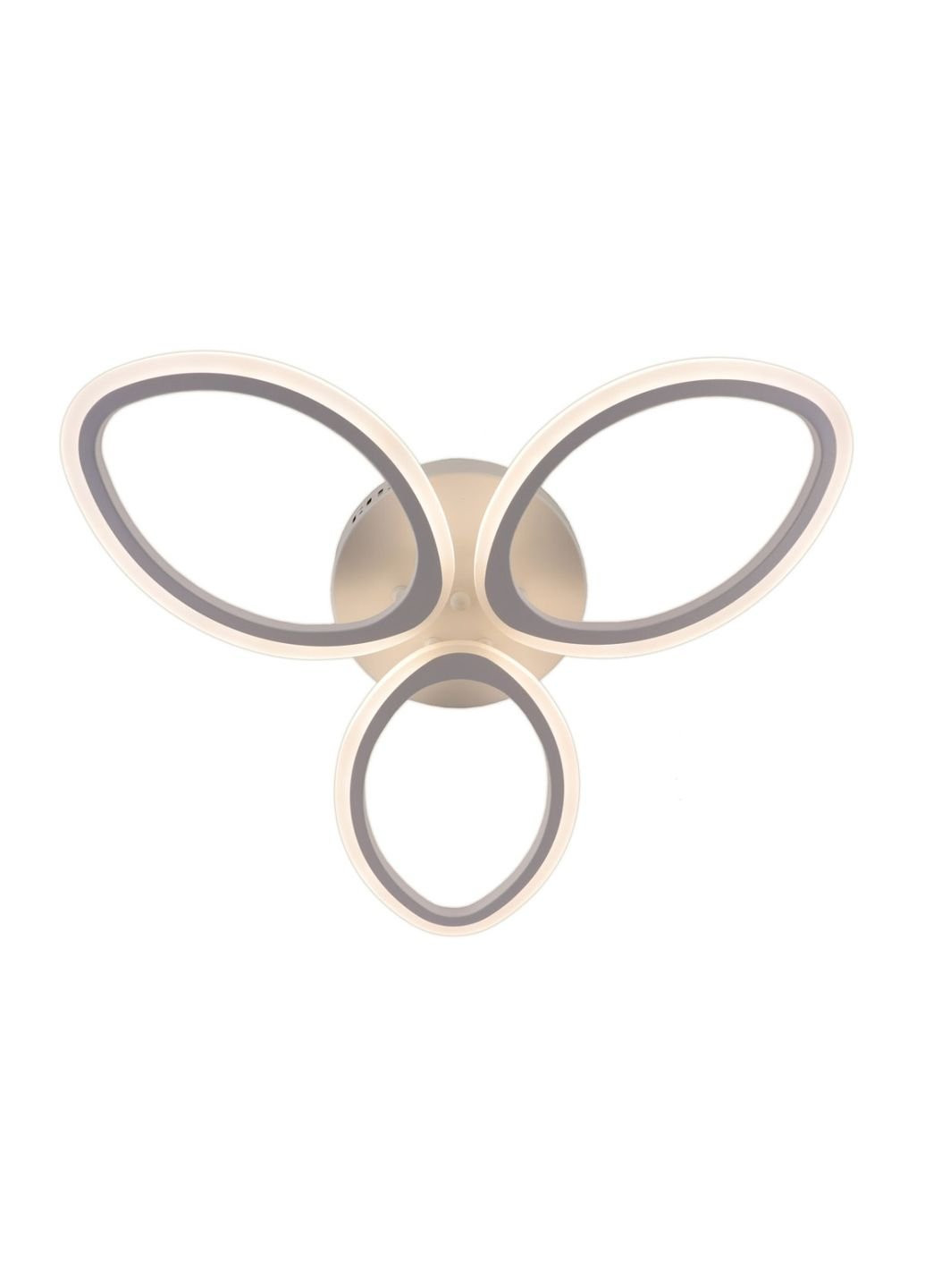 Люстра потолочная LED с пультом A2404/3-wh Белый 9х53х53 см. Sunnysky (253628039)