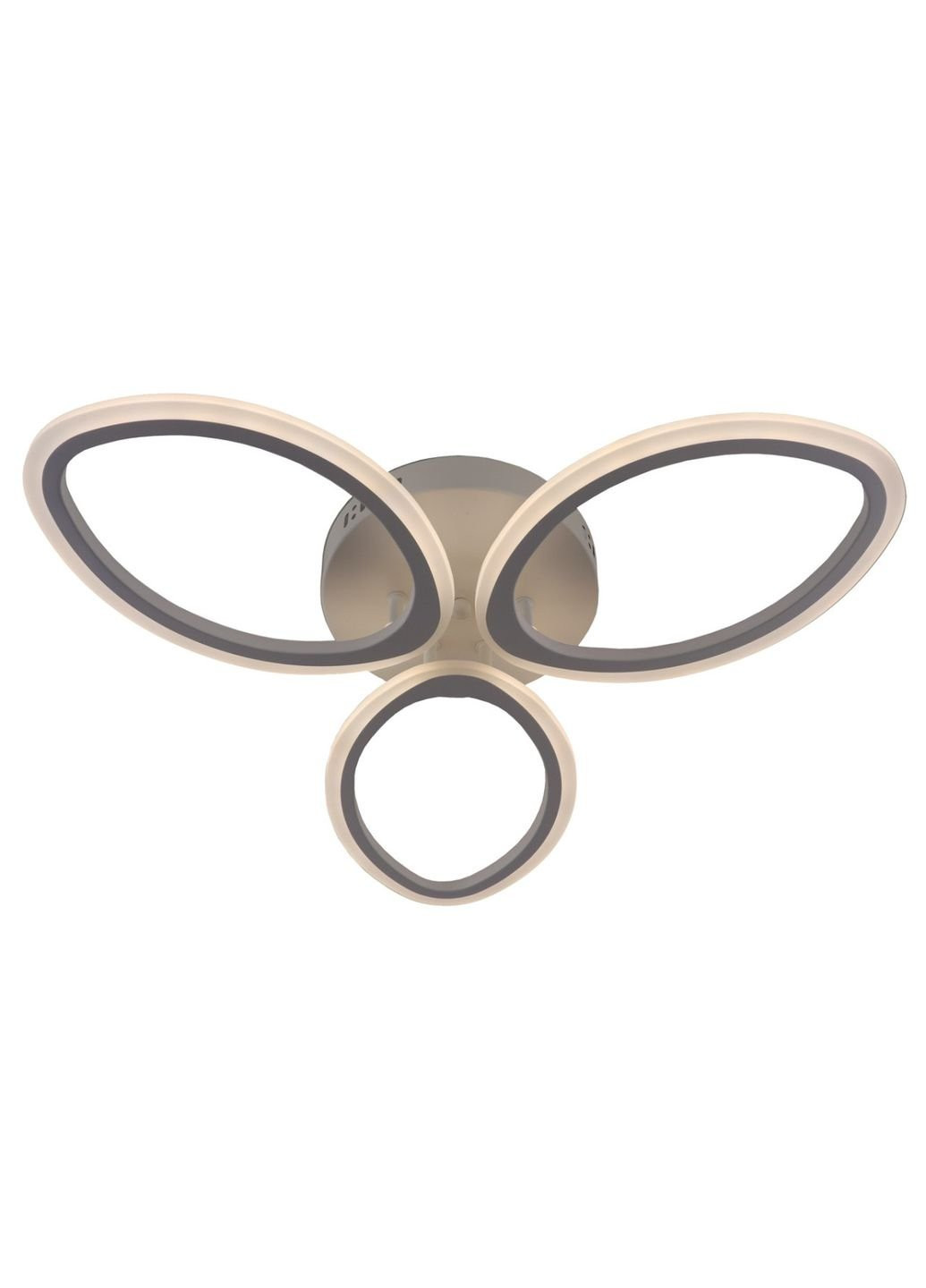 Люстра потолочная LED с пультом A2404/3-wh Белый 9х53х53 см. Sunnysky (253628039)