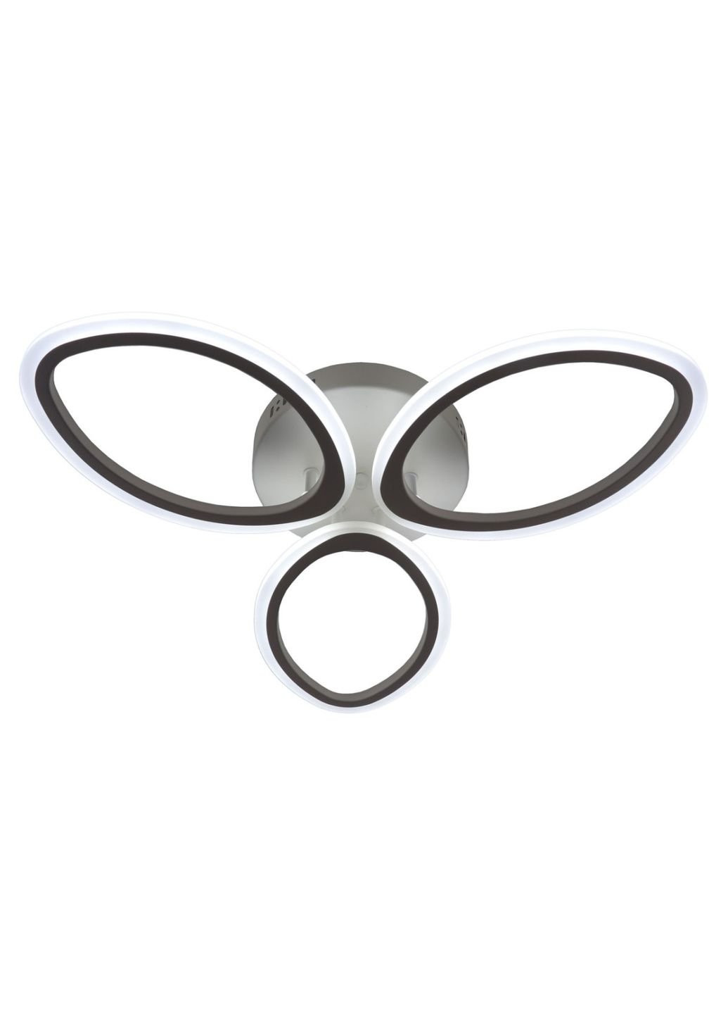 Люстра потолочная LED с пультом A2404/3-wh Белый 9х53х53 см. Sunnysky (253628039)